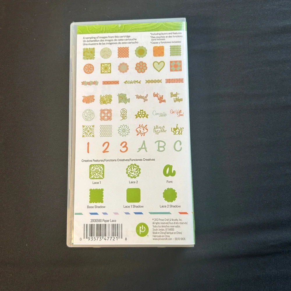 Cricut every day C Paper Lace Cartridge Link Status Unknown